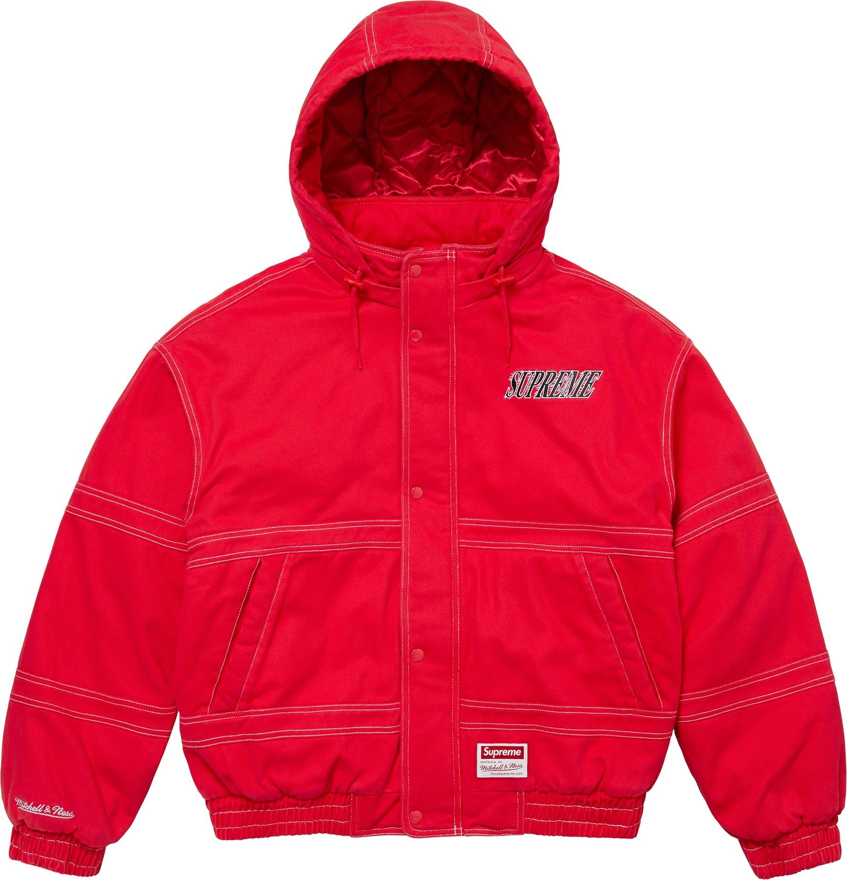 Supreme®/Mitchell & Ness® Twill Stadium Jacket view 27
